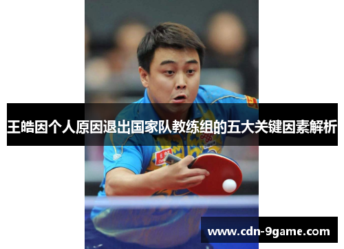 王皓因个人原因退出国家队教练组的五大关键因素解析 王皓因个人原因退出国家队教练组的五大关键因素解析