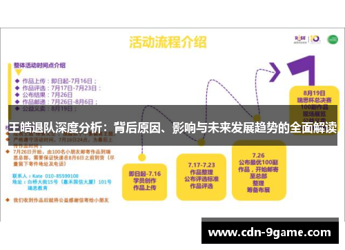 王皓退队深度分析：背后原因、影响与未来发展趋势的全面解读